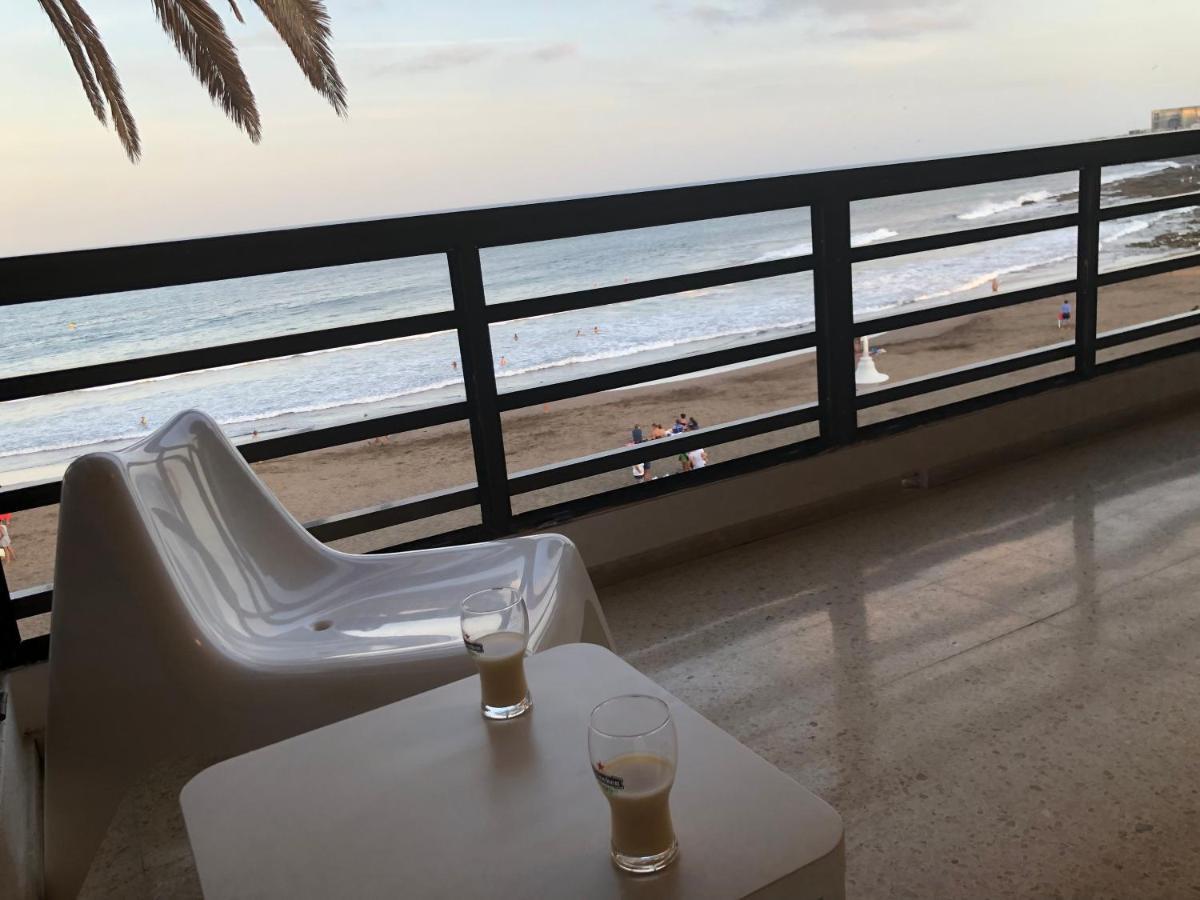Espectacular En Primera Linea De La Playa Telde Esterno foto