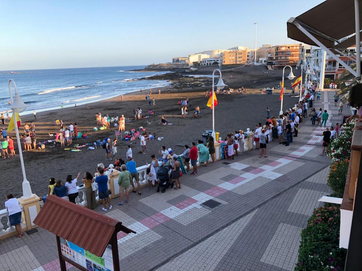 Espectacular En Primera Linea De La Playa Telde Esterno foto